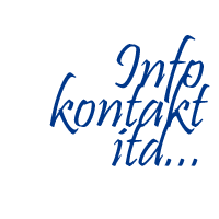 Info, kontakt, itd